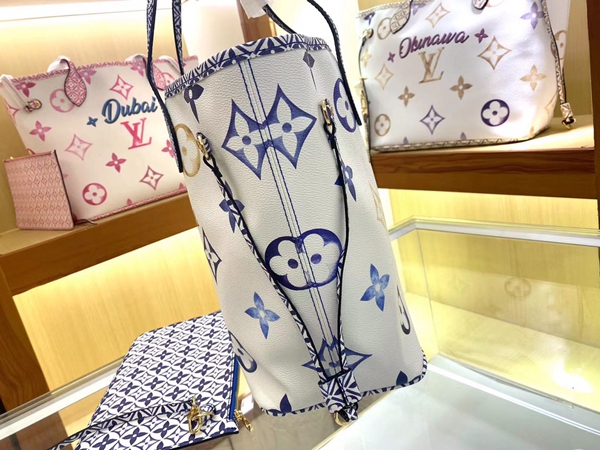 ルイヴィトンバッグ角部分ディテール